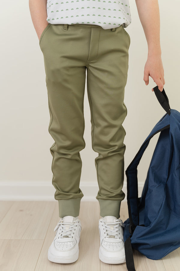 Play All Day Pant- Olive Green