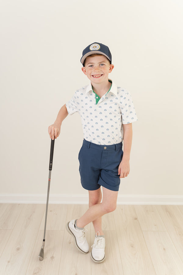 Play All Day Summer Shorts- Navy