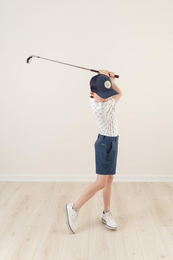 Play All Day Summer Shorts- Navy