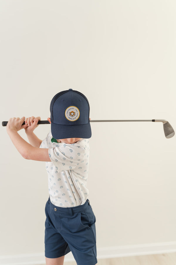 Play All Day Summer Shorts- Navy