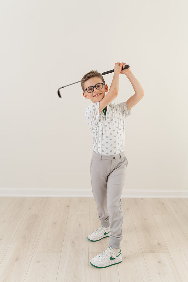 Play All Day Pant- Light Grey