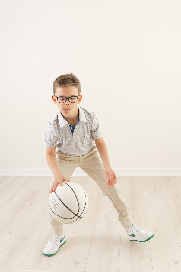 Play All Day Pant- Stone