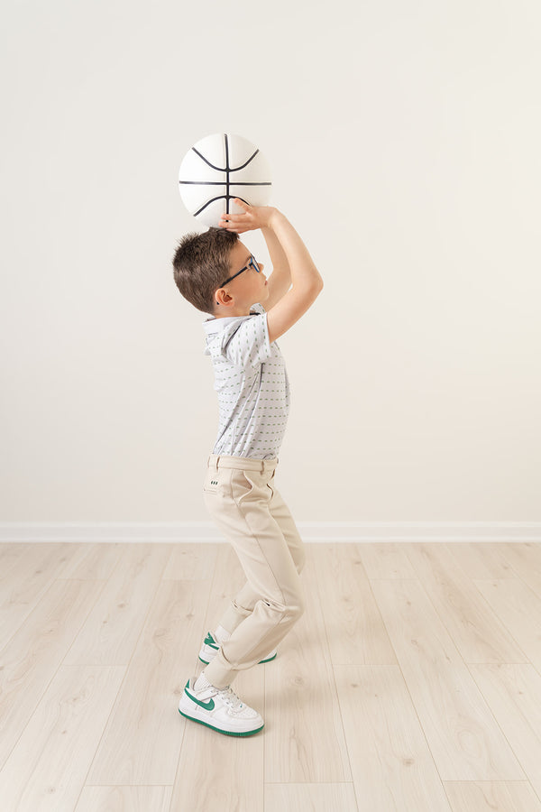 Play All Day Pant- Stone