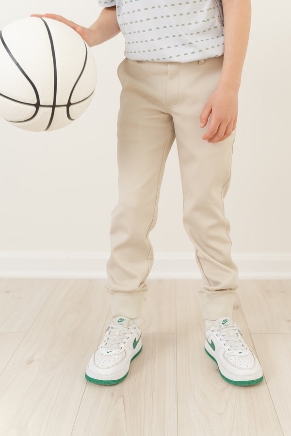 Play All Day Pant- Stone