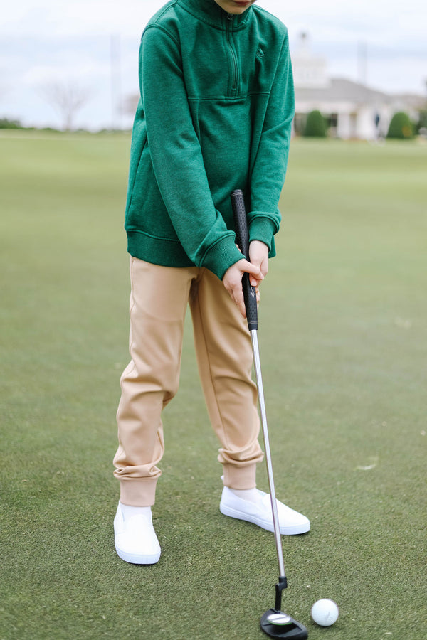 khaki boys golf pants