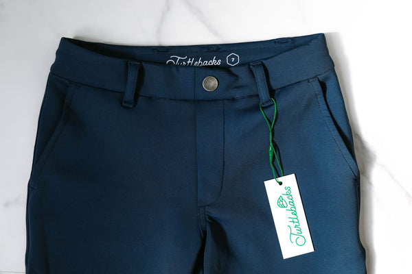 navy youth golf pants